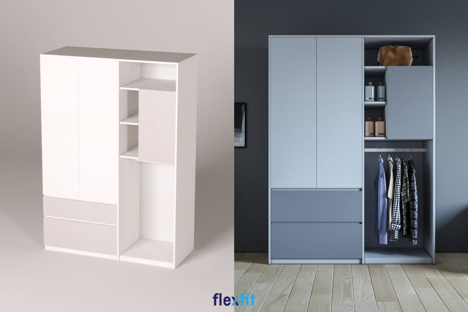 tủ quần áo module