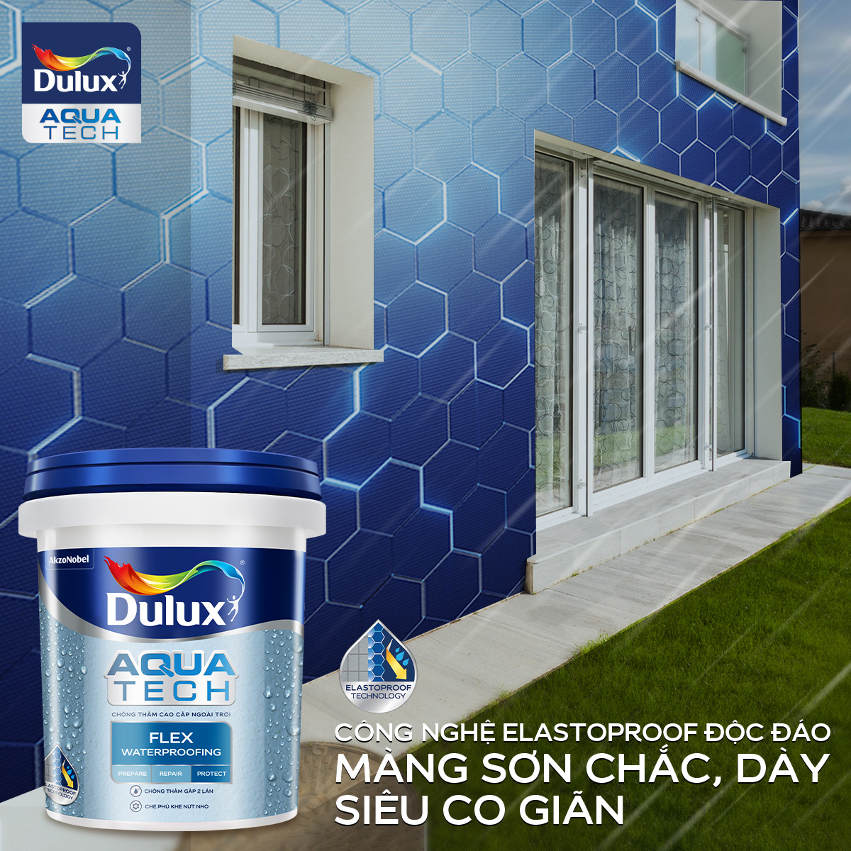 Vật liệu chống thấm sử dụng cho tường ngoại thất đảm bảo chống thấm hiệu quả