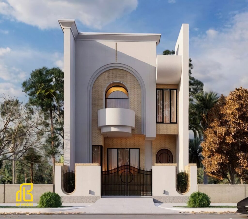 mau nha tan co dien 2 tang 08 1